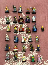 Lego Minifigure Series Figures, Classic King, Wizard, Alien Villainess and more