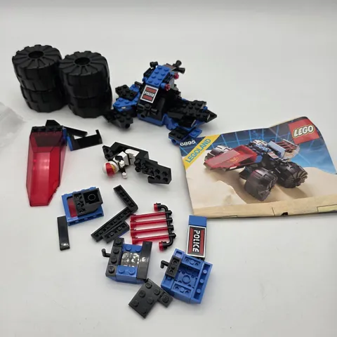 LEGO 6895 Spy-Trak Space Police System With Instructions As Is