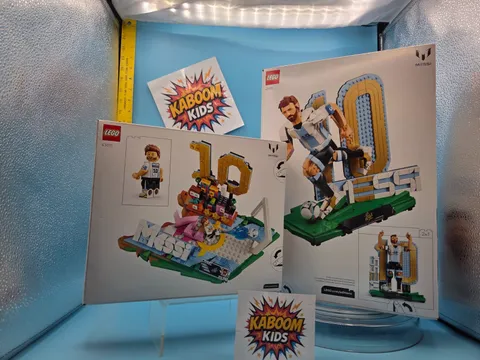 LEGO Lionel Messi 43015 – Bonus Soccer Highlights Set Included