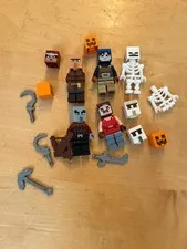 LEGO Minecraft Minifigure Lot