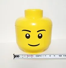 Lego Sort & Store XL Minifigure Head Storage Container 2012 Room Copenhagen