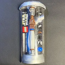 LEGO Star Wars Chewbacca Writing System Minifigure Keychain Canister 1727