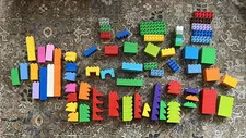 Lego DUPLO Lot BUILDING BLOCKS BRICKS Multicolor Slopes Curves Arch 161 Pieces