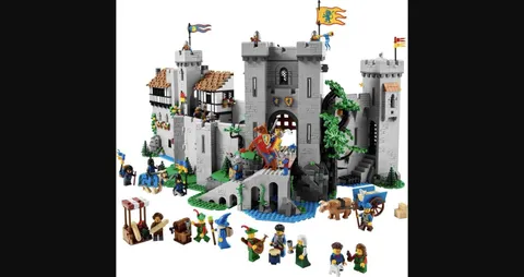 NEW SEALED LEGO 10305 Lion Knights' Castle - RETIRED Icons 2022 (Damaged Box)