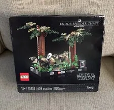 LEGO Star Wars: Endor Speeder Chase Diorama (75353) Retired & Sealed