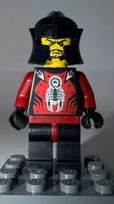 LEGO Castle Knights Kingdom II Shadow Knight Minifigure CAS257 Le Chevalier Des