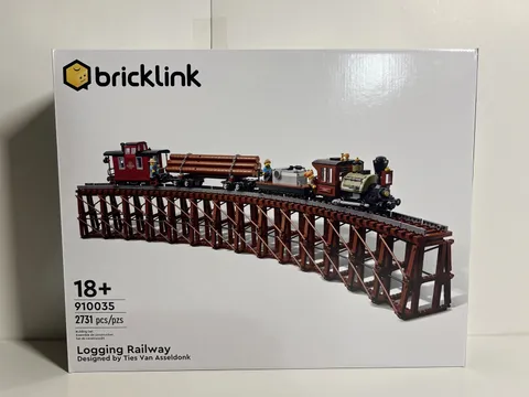 Lego Bricklink Designer Program Series 2 New Sealed, Logging Railway 910035