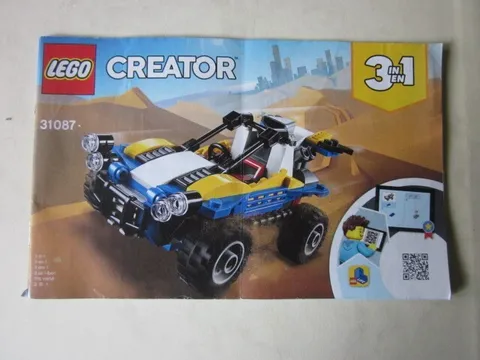 Lego Building Instructions Instruction Creator 31087 3 in 1,  