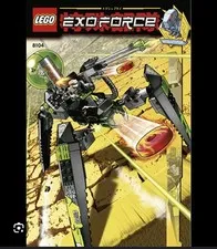 LEGO Exo-Force: Shadow Crawler (8104) 100% Complete