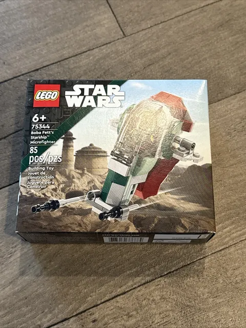 Lego 75344 Star Wars: Boba Fett's Starship Microfighter New Sealed Retired