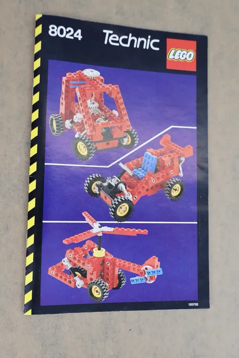 LEGO Technic 8024 Universal Building Set Instructions Manual Only Vintage