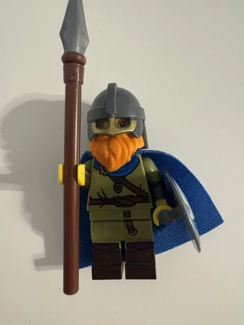 Lego Minifigure Series 20 Viking Minifigure Complete
