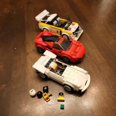 LEGO SPEED CHAMPIONS Ferrari F8 Tributo 76895 Audi 76897 Porsche 75895 PARTS