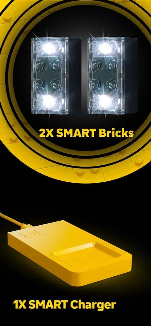 Lego Authentic 2 Smart Bricks And 1 Charging Pad combo