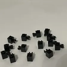 Lego 60475 Black Replacement Parts Pieces Lot of 14
