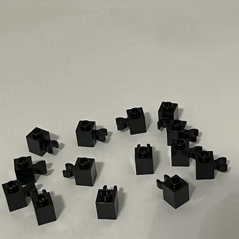 Lego 60475 Black Replacement Parts Pieces Lot of 14