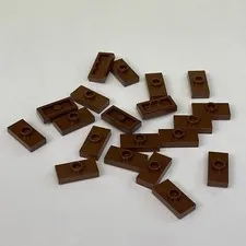 Lego 15573 3794 Reddish Brown Replacement Parts Pieces Lot of 20