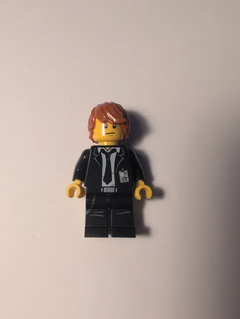 Lego Agent Max Burns  Riverside Raid Ultra Agents Minifigure