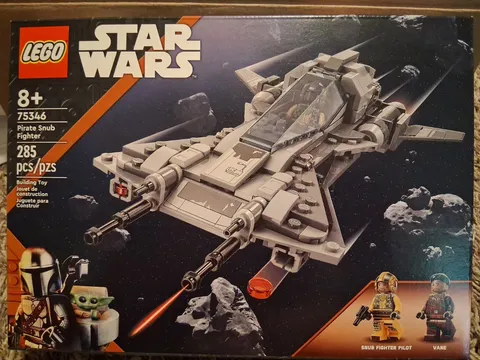 Lego 75346 Pirate Snub Fighter SEALED Box 2023 Set Fighter Pilot Vane 2 Figure
