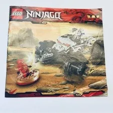 LEGO Instruction Manual Multi Ninjago 2518 Nuckal's ATV Guide Book