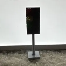 LEGO Traffic Lights Signal Traffic Light Build w/ Pole Base Red Yellow Green