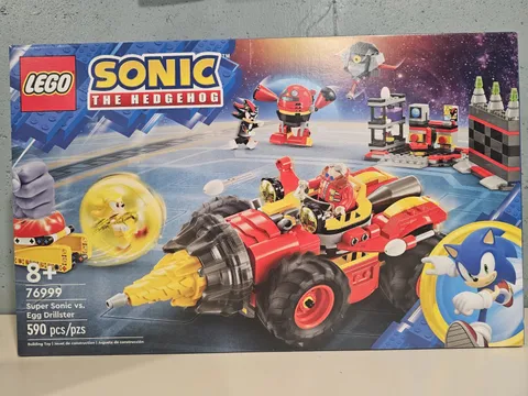LEGO 76999 - Sonic The Hedgehog Super Sonic vs. Egg Drillster New sealed
