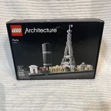 LEGO Architecture Paris Skylines 21044 Complete Set 649 pcs Ages 12+