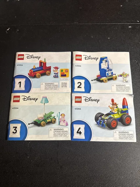 LEGO 43264 Disney Toy Story Celebration Train Instruction Manuals Only