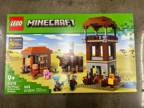 NEW SEALED Lego 21278 Minecraft The Pillager Outpost 665-Pieces