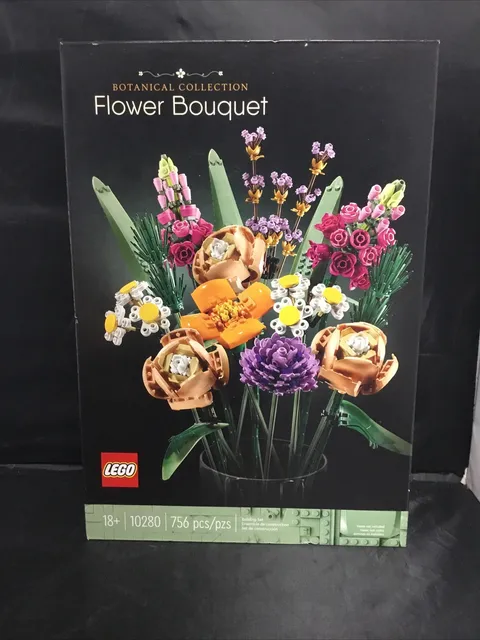 LEGO Botanical Collection FLOWER BOUQUET Building Set (10280) 756 Pieces NEW