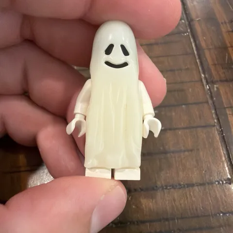 LEGO Minifigure 1990s Castle / Kingdom Ghost w/ White Legs gen012 Fright Knights