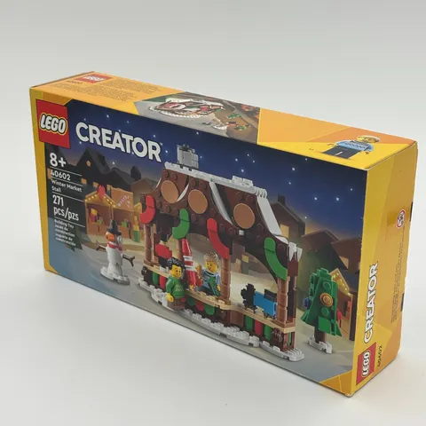 New LEGO Creator Winter Market Stall 40602 Limited Edition GWP Promo Set
