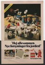 LEGO ADVERTISING INSERTS #  1-2116 # SPACE # 1981 #