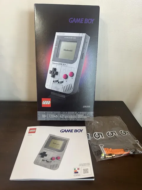 Lego Gameboy BOX & MANUAL ONLY 72046 EMPTY And Spare Parts