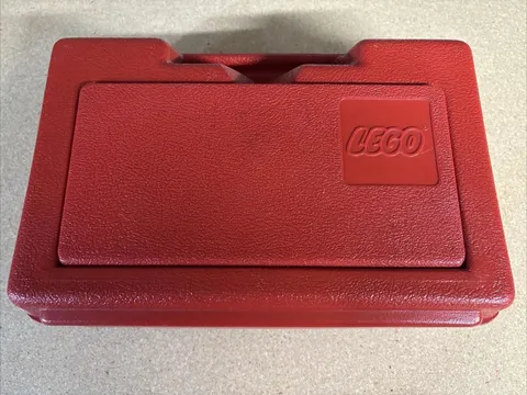Vintage LEGO Plastic Storage Case 11.5” X 7.5”