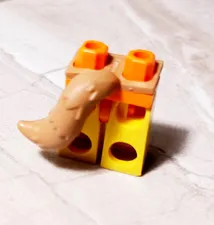 New LEGO Wolf Tail NOUGAT Fluffy Cat Fox Animal Anima Animus Creature Fits Legs