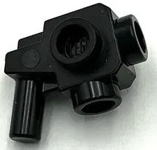 Lego New Minifigure Weapon Gun Blaster with Studs on Sides Bottom and Front Part