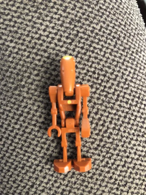 LEGO Star Wars Battle Droid Commander Dark Orange SW0482 Minifigure - 3C