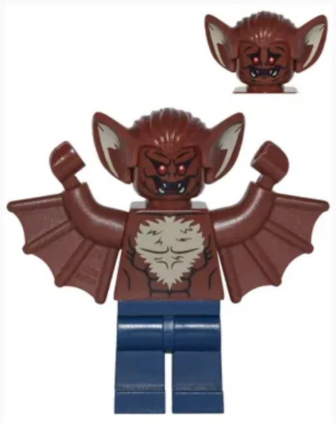 LEGO MINIFIGURE SUPER HERO MAN-BAT