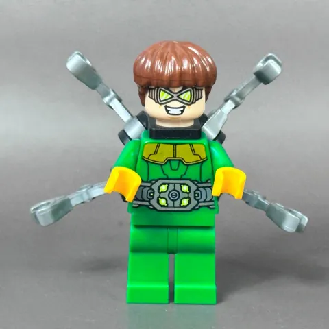LEGO Minifigure Dr. Octopus Doc Ock sh0548 Marvel Spider-Man Mechanical Arms