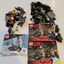 Lego Marvel 76189 & DC Batman 76179 W Minifigs & Instructions Partial Sets Read