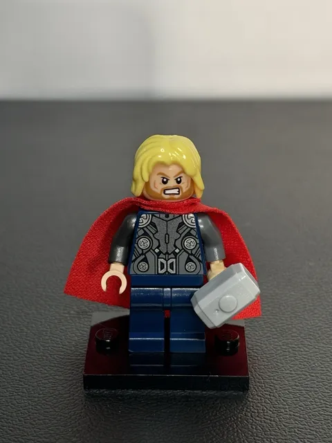 Lego Marvel Super Heroes Thor Soft Cape Dark Blue Legs Minifigure 76038 76030