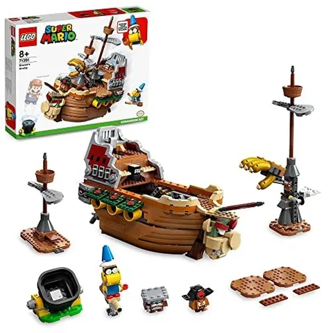 LEGO Super Mario Bowser's Airship 71391 Toy Block 1152pcs Bricks
