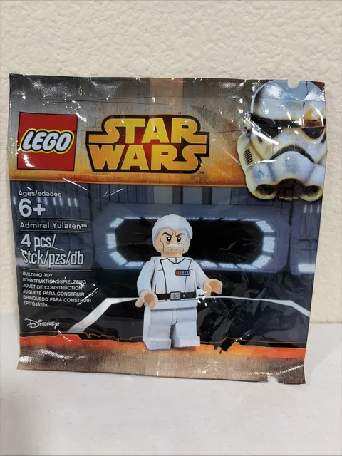 NEW Lego Star Wars Admiral Yularen Minifigure in Sealed Polybag 5002947 RARE New
