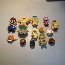 Authentic LEGO Minifigure/Parts Lot of 10* Mario Interactive Figures MARIO WORKS