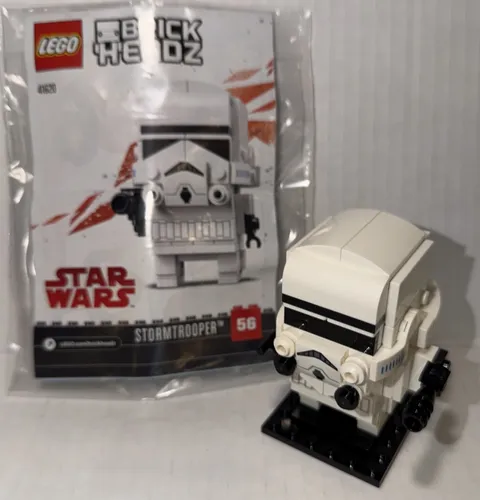 Lego Brickheadz 41620 Star Wars Stormtrooper 56 Complete With Manual