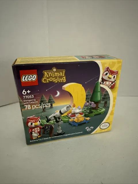 LEGO Animal Crossing Stargazing with Celeste 77053 Building Set 78 Pieces