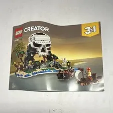 LEGO Creator 31109 Pirate Ship Illustrated Instruction Manual Booklet English
