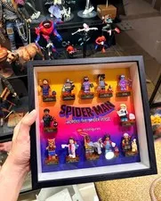 LEGO 71050 Spider Man Minifigures Display Frame Particle Board＆Acrylic Lid 27cm