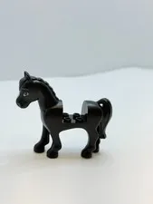 Lego Animal Horse Mini Doll Style Dark Turquoise Eyes 93083c01pb19